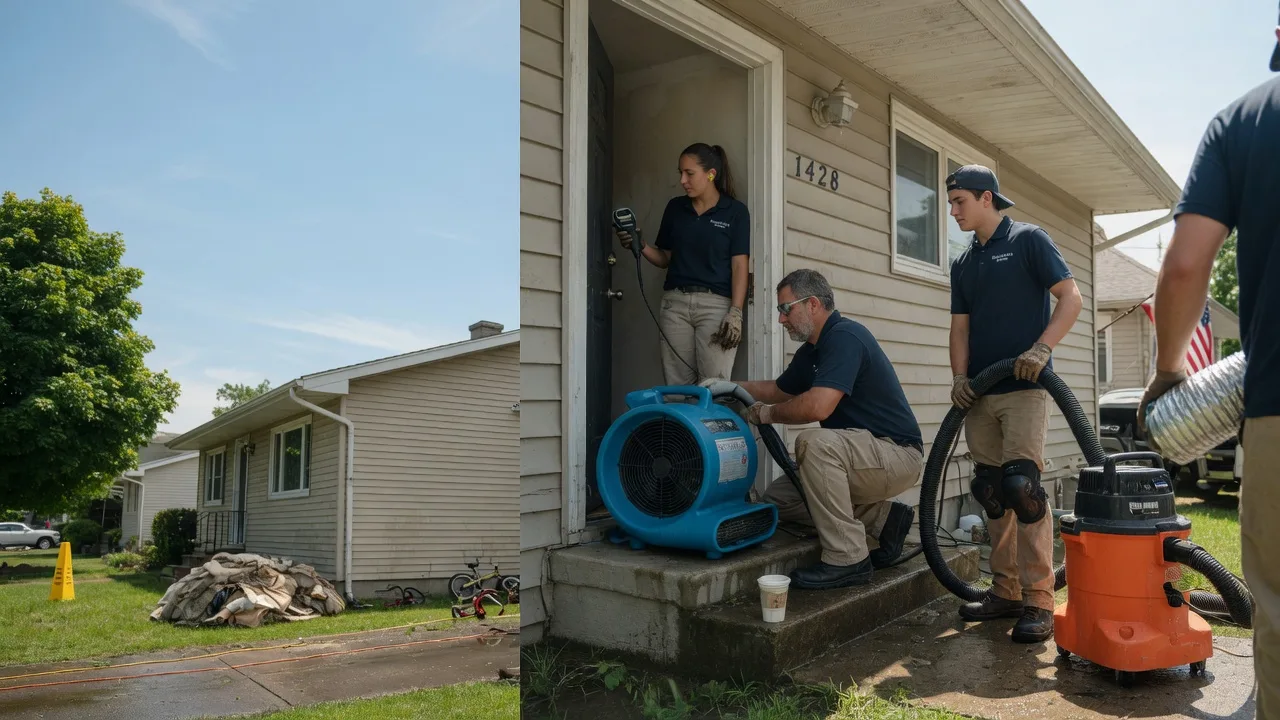 Water Damage Restoration in Wadesville, IN near me